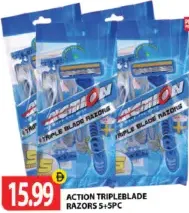 Action Tripleblade Razors