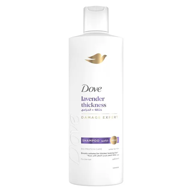 Dove Shampoo, Lavender Thickness