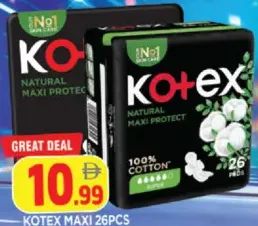 Kotex Maxi Thck Natural Super