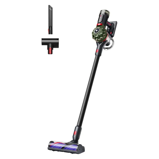 Dyson V8 Cyclone Vacuum Cleaner Black/Green, Triggerless Cordless Cleaning