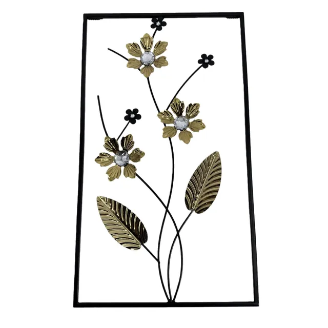 Maple Leaf Home Metal Frame Wall Decor, Metal, YC979