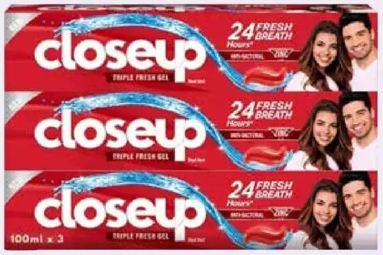 Closeup Tooth Paste Red Hot / Menthol Fresh