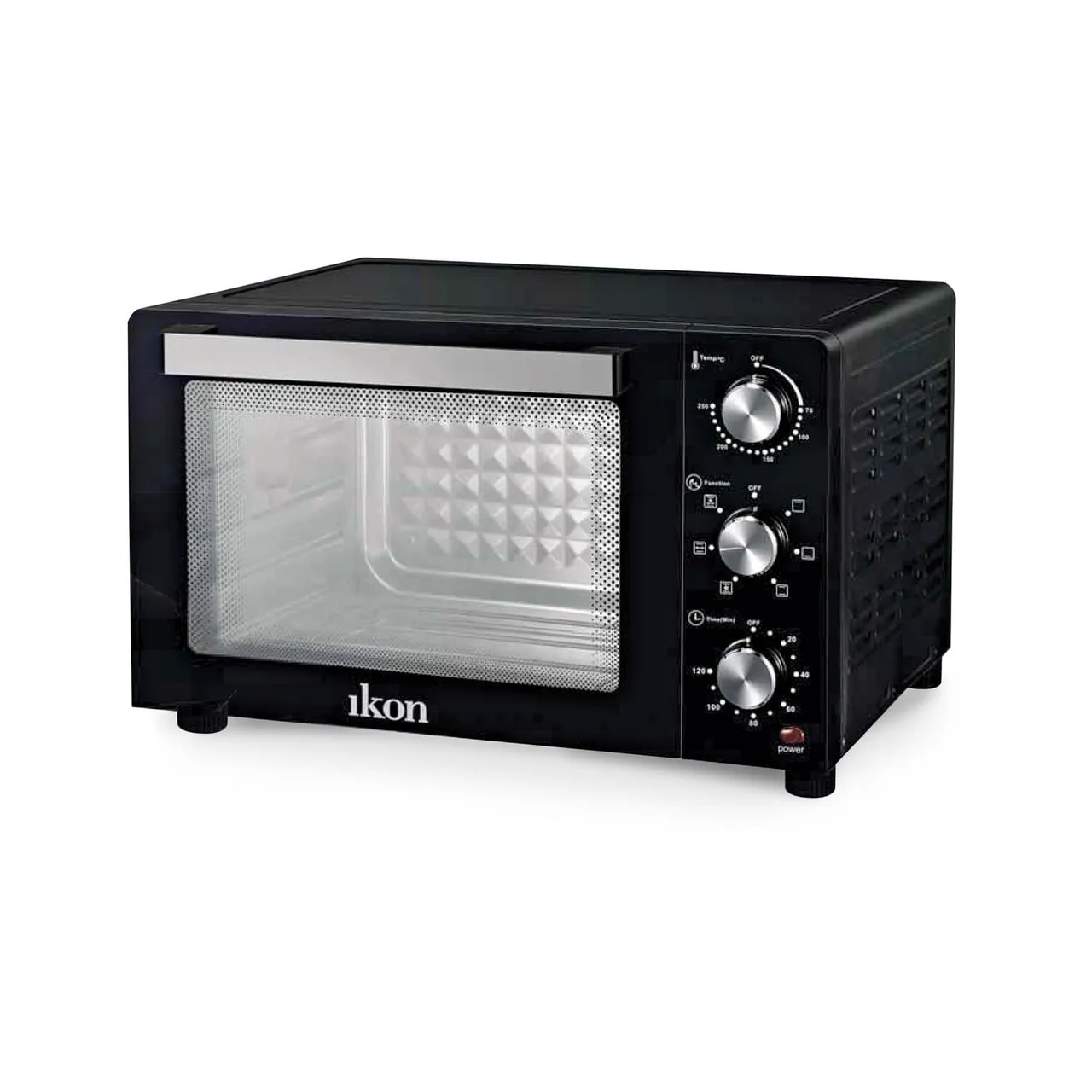 Ikon فرن كهربائي، أسود، IK-EMD45
