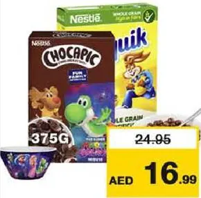 Nestle Nesquik/Chocapic/Lion Cereals