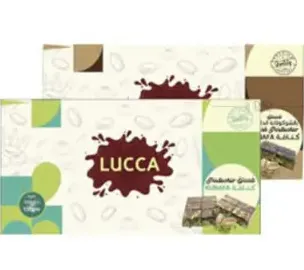 Lucca لوح شوكولاتة بالكنافة