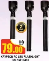 Krypton Rc Led Flashlight KNFL5451