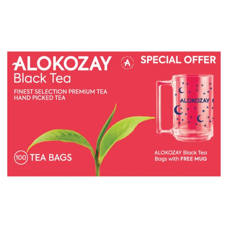 Alokozay أكياس شاي أسود ألوكوزاي
