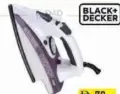Black+Decker مكواة بخار بقاعدة غير لاصقة