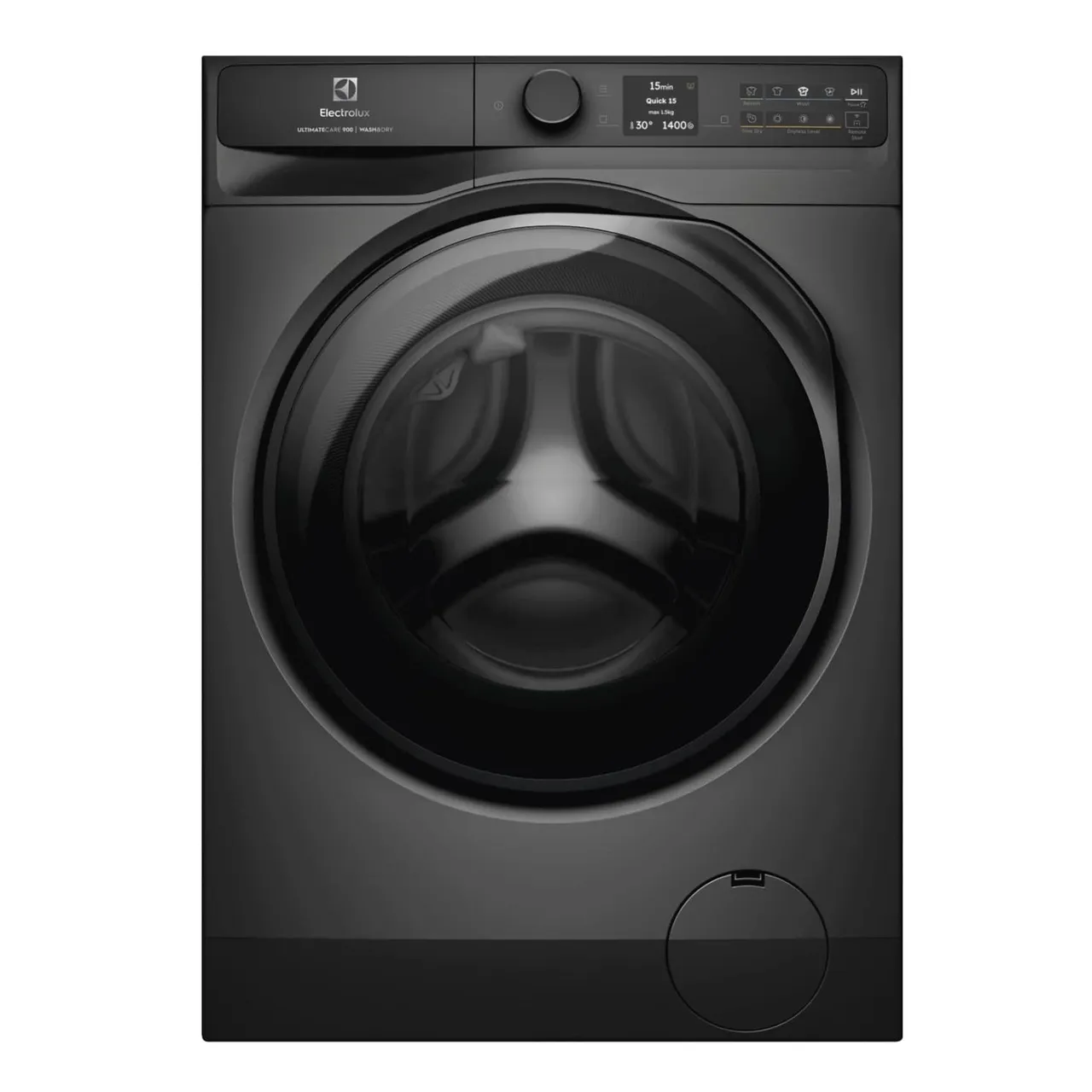 Electrolux غسالة ومجفف 11/ باتصال ذكي عبر التطبيق، 17 برنامج و1400 RPM، غسالة وتجفيف بتحميل أمامي Eco-Inverter، DuvetCare 60/WashDry 60، EWW1142R9SC