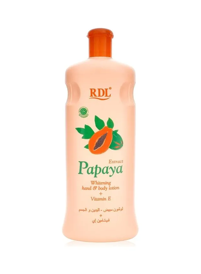 RDL Papaya Extract Milk Hand & Body Lotion