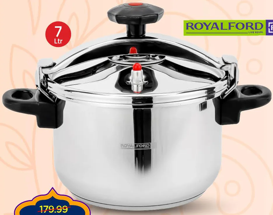 Royalford قدر ضغط عربي ستانلس ستيل
