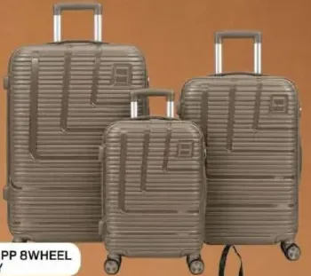 Traveller حقيبة ترولي PP بـ8 عجلات