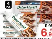 Dabur Herbal Toothpaste Clove Assorted