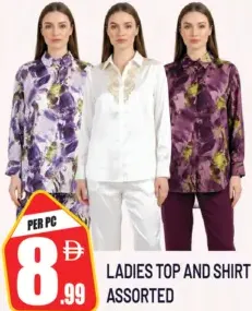 Ladies Top And Shirt Assorted