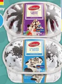 Confetti Ice Cream Forest Fruits/Cookies & Cream