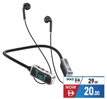 Brass Earbuds+Axon Neck Band Brs79+Fc01
