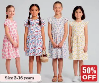 Girls Frock Assorted