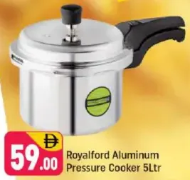 Royalford Aluminum Pressure Cooker