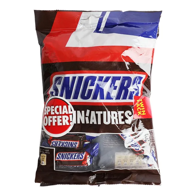 Snickers Miniatures X2Pc
