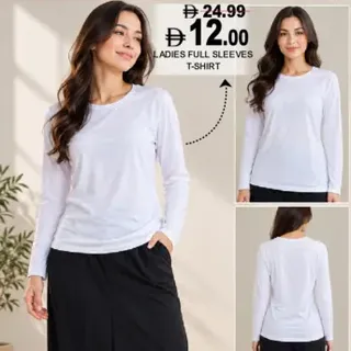 Ladies Full Sleeves T-Shirt