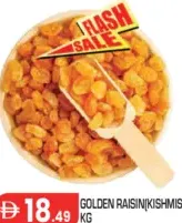 Golden Raisin Kishmish