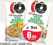 Chings Just Soak Veg Hakka Noodles