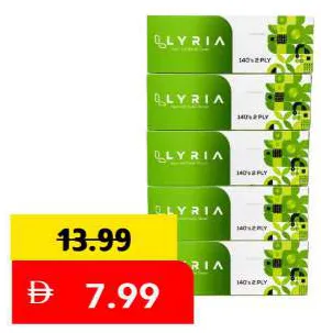 Lyria Facial Tissue