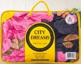 City Dreams بطانية فائقة الجودة (طبقتان)