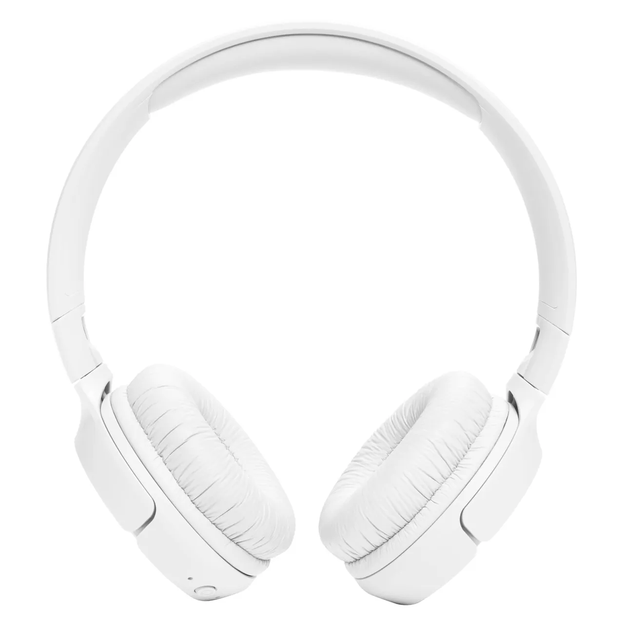 JBL سماعات رأس Tune 520BT بلوتوث مع ميكروفون بصوت Pure Bass فوق الأذن بيضاء