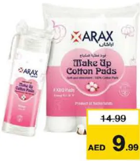 Arax Cotton Make Up Pads
