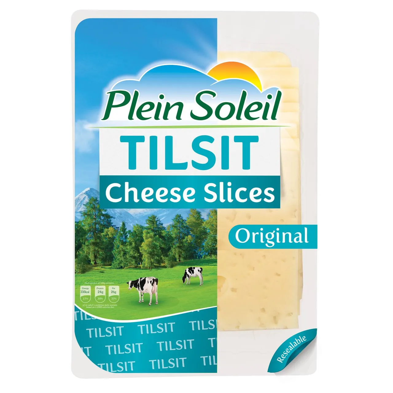 Plein Soleil شرائح جبن تيلسيت الأصلية