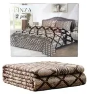 Finza ملاءة مسطحة مفردة مع غطاء وسادة