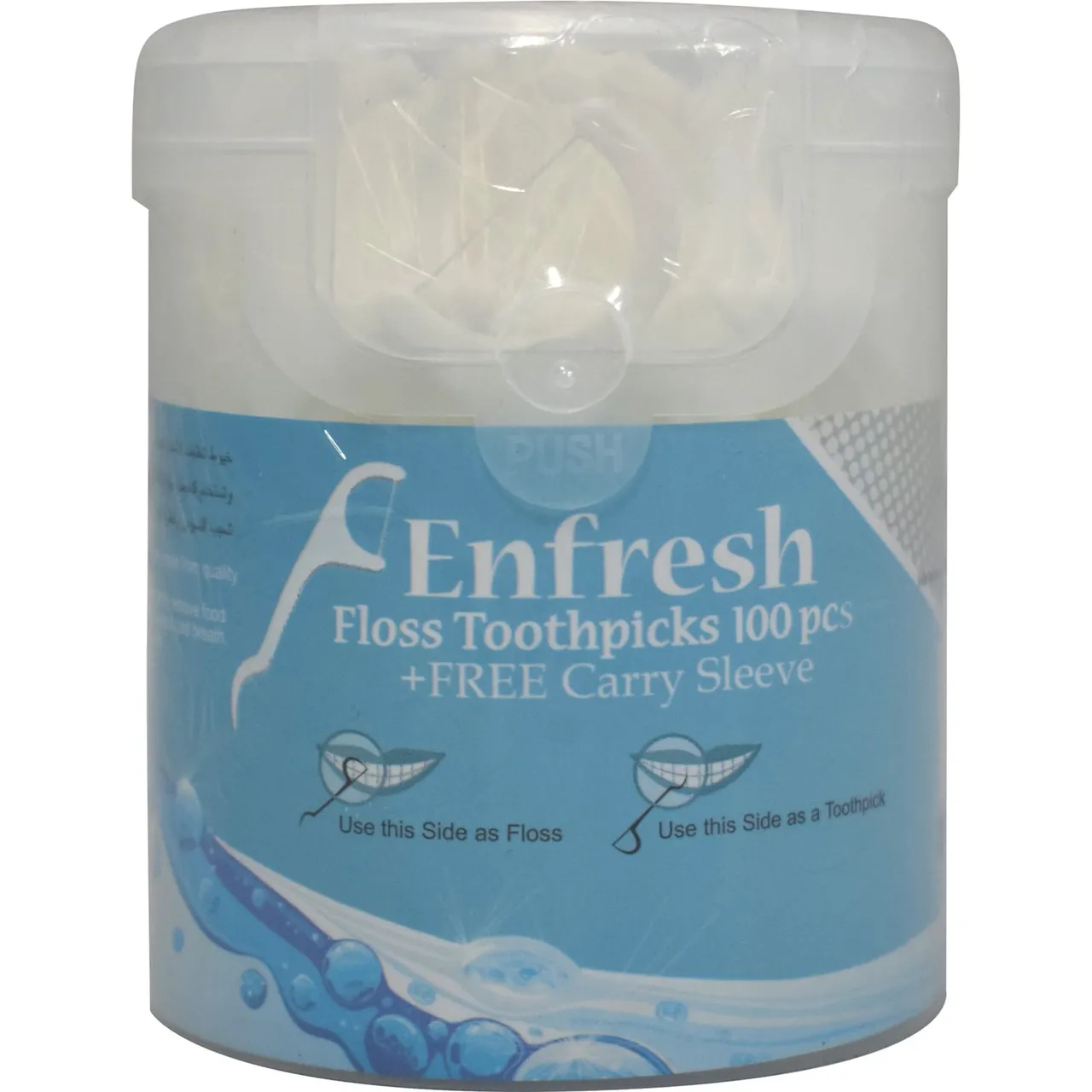 Enfresh أعواد خيط تنظيف الأسنان 100 pcs