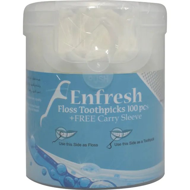 Enfresh Floss Toothpicks 100pcs
