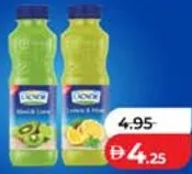 Lacnor Juice Kiwi & Lime/Lemon & Mint
