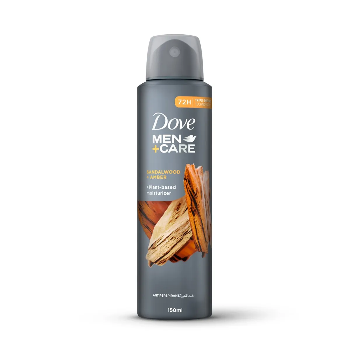 Dove بخاخ مضاد للتعرق للرجال بالصندل والعنبر