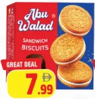 Abu Walad Cream Biscuit Vanila