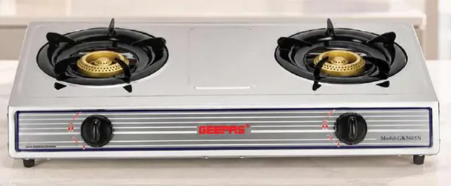 Geepas Stainless Steel Gas Cooker GK5605N