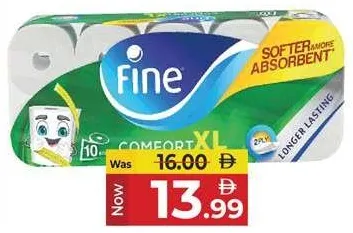 Fine Comfort XL Toilet Paper
