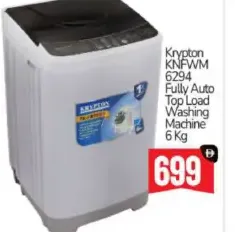 Krypton Fully Auto Top Load Washing Machine KNFWM6294