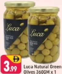 Luca زيتون أخضر طبيعي