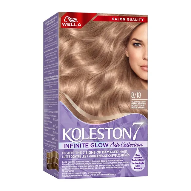 Wella Koleston Kit 8/18 Infinite glow Ash Collection
