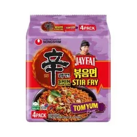 Nongshim نودلز مقلية بنكهة توم يم Shin Ramyun