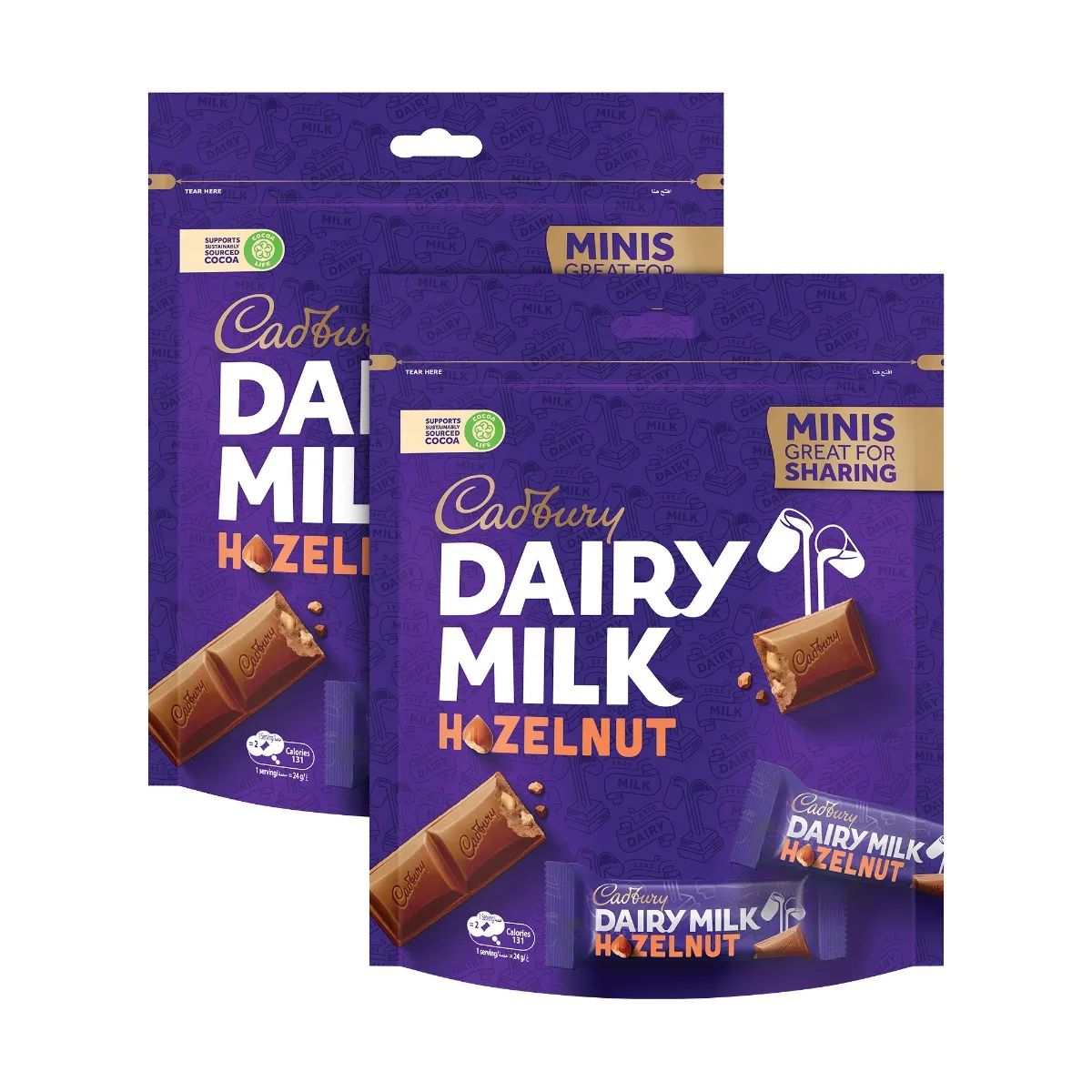 Mondelez Cadbury شوكولاتة صغيرة بالبندق