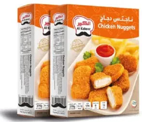 Al Kabeer ناجتس دجاج مجمد من الفلق