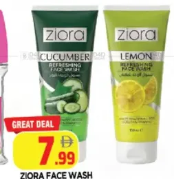 ziora Face Wash Assorted