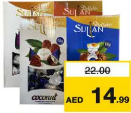 Sultan Turkish Chocolate Assorted