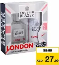 English Blazer أو دو تواليت + مزيل عرق متنوع