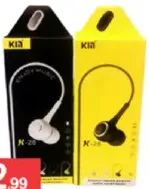 Kia Stereo Wired Headphone K38