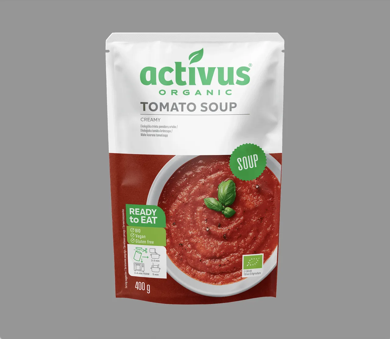 Activus شوربة طماطم عضوية